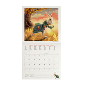 Legami - Alice in Wonderland 2027 Wall Takvim - 30 x 29 cm