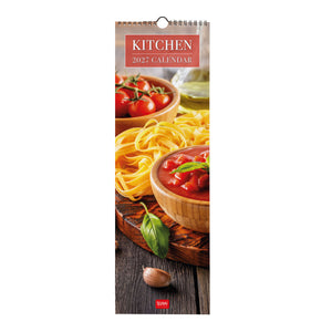 Legami - Kitchen 2027 Wall Calendar - 16 x 49 cm