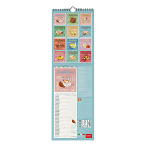 Legami - La Dolce Vita 2027 Wall Takvim - 16 x 49 cm