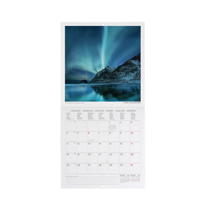 Legami - Planet Earth 2027 Wall Takvim - 18 x 18 cm