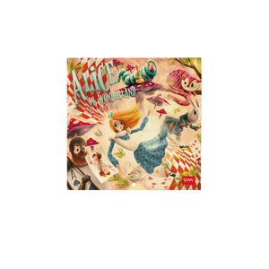 Legami - Alice in Wonderland 2027 Wall Calendar - 18 x 18 cm