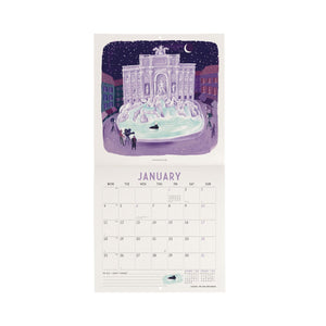 Legami - Rome 2027 Wall Calendar - 18 x 18 cm