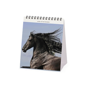 Legami - Wild Horses 2027 Desk Takvim - 12 x 14,5 cm