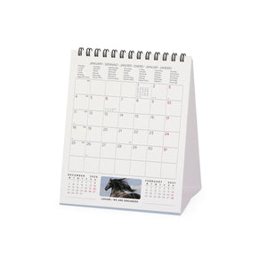 Legami - Wild Horses 2027 Desk Takvim - 12 x 14,5 cm