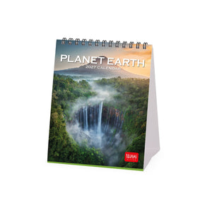 Legami - Planet Earth 2027 Desk Calendar - 12 x 14.5 cm