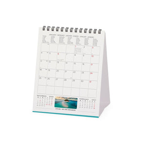 Legami - Vitamin Sea 2027 Desk Takvim - 12 x 14,5 cm
