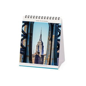 Legami - New York 2027 Desk Takvim - 12 x 14,5 cm