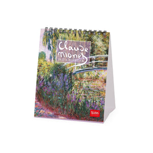 Legami - Monet 2027 Desk Calendar - 12 x 14.5 cm
