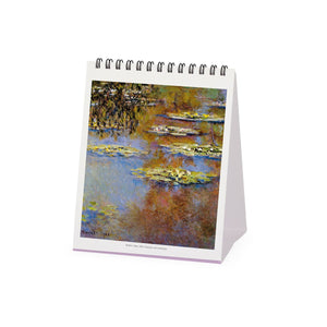 Legami - Monet 2027 Desk Calendar - 12 x 14.5 cm