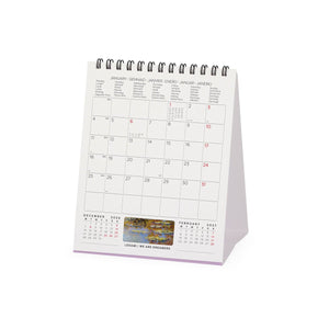 Legami - Monet 2027 Desk Calendar - 12 x 14.5 cm