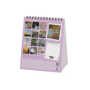 Legami - Monet 2027 Desk Calendar - 12 x 14.5 cm