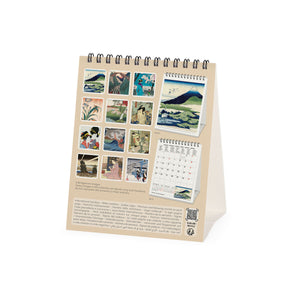 Legami - Japanese School 2027 Desk Calendar - 12 x 14.5 cm