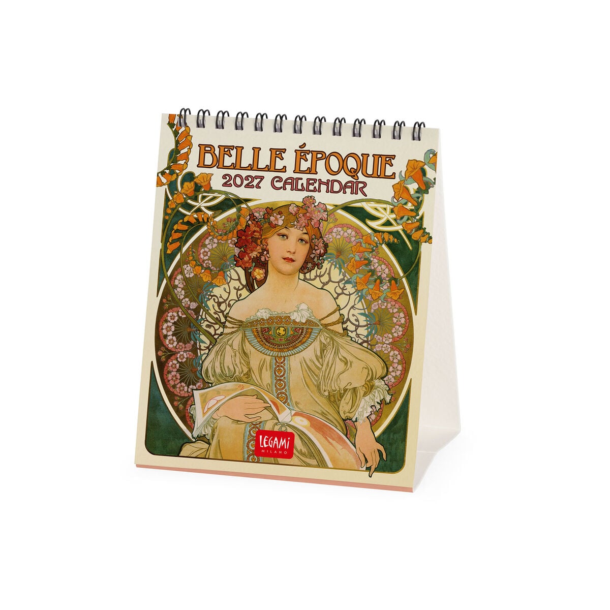 Legami - Belle Époque 2027 Desk Takvim - 12 x 14.5 cm