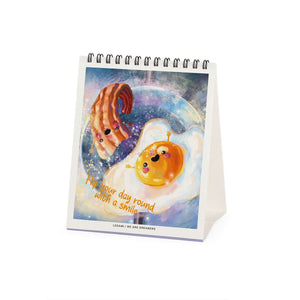 Legami - Good Vibes Only 2027 Desk Takvim - 12 x 14,5 cm