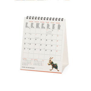 Legami - Alice in Wonderland 2027 Desk Takvim - 12 x 14,5 cm