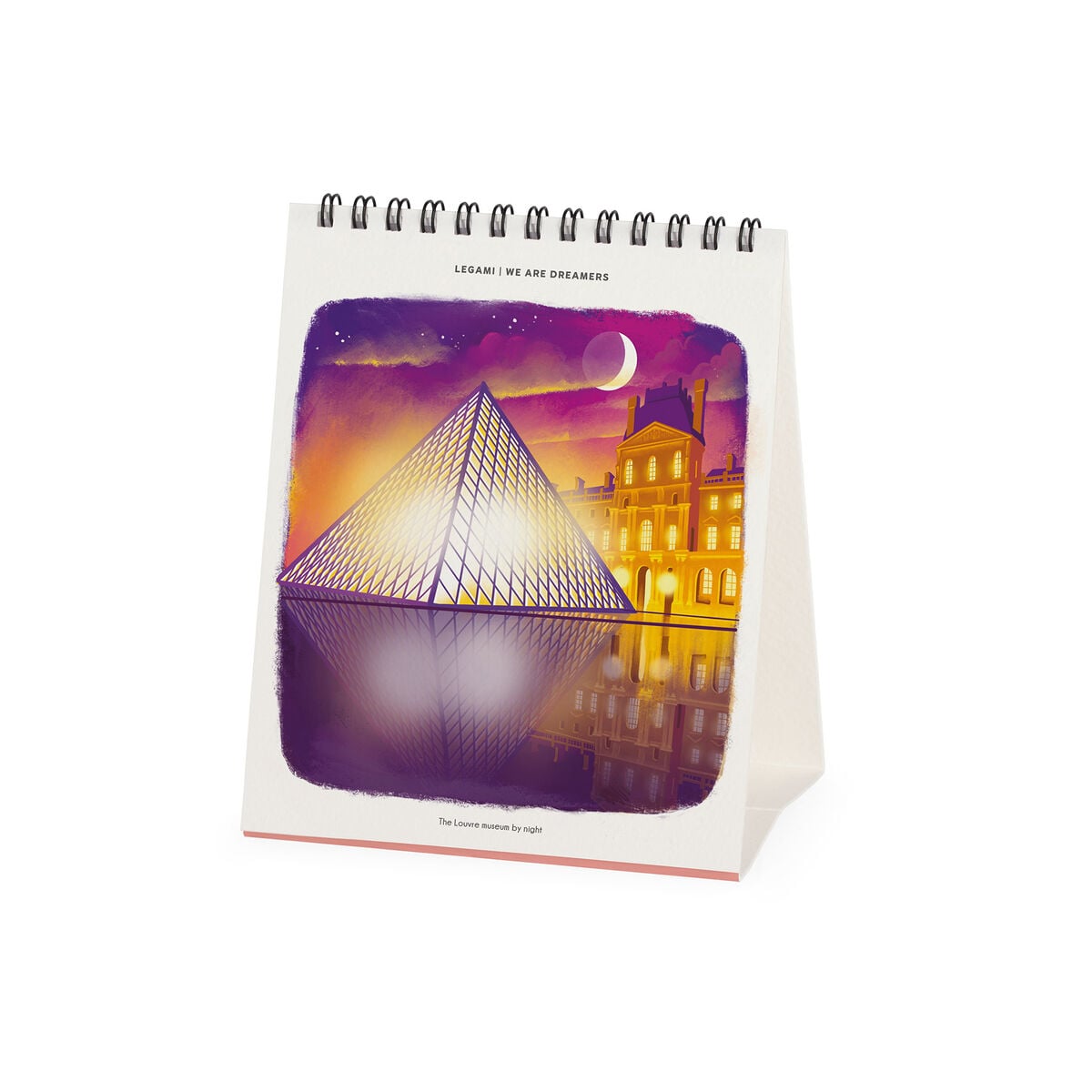Legami - Paris 2027 Desk Takvim - 12 x 14,5 cm