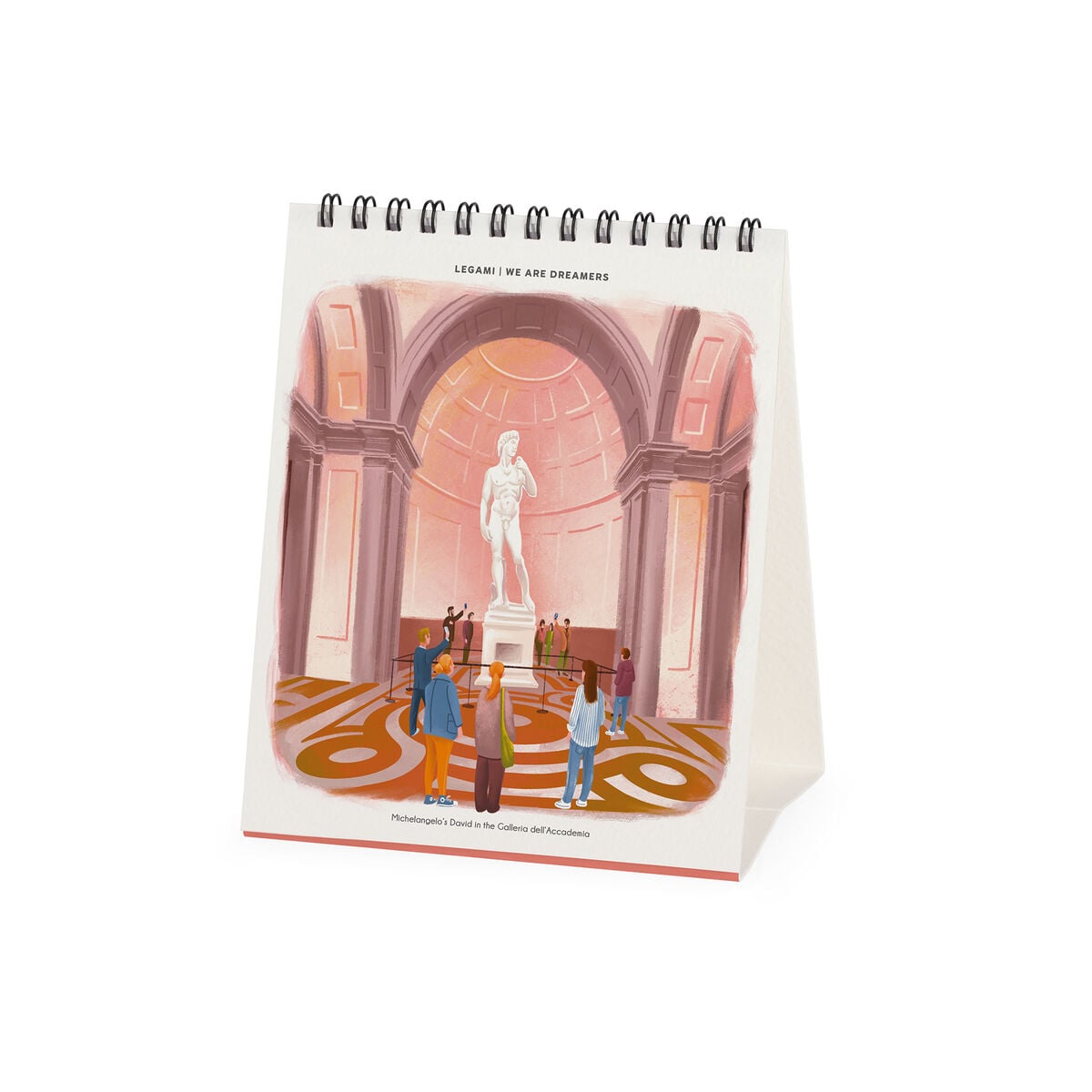 Legami - Firenze 2027 Desk Takvim - 12 x 14.5 cm
