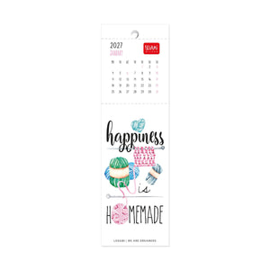Legami - Aphorisms 2027 Bookmark Calendar - 5.5 x 18 cm