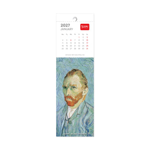 Legami - Vincent Van Gogh 2027 Kitap Ayracı Takvim - 5,5 x 18 cm