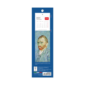 Legami - Vincent Van Gogh 2027 Kitap Ayracı Takvim - 5,5 x 18 cm