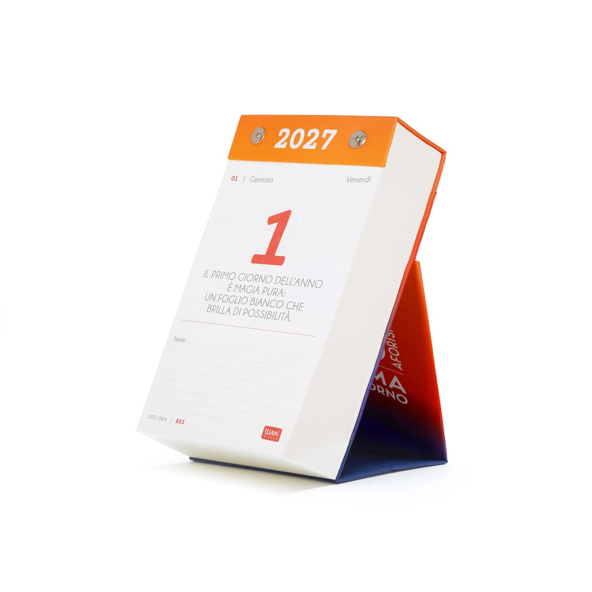 Legami - Daily Desk Calendar - 2027
