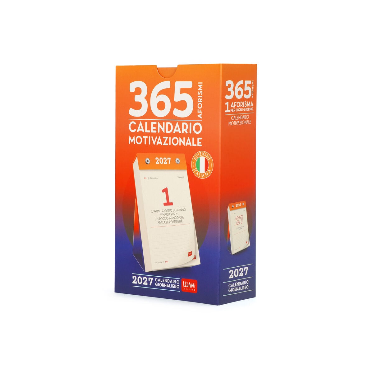 Legami - Daily Desk Calendar - 2027