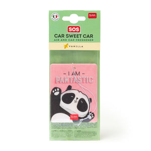 Legami - Car Air Freshener - Panda - SOS Car Sweet Car