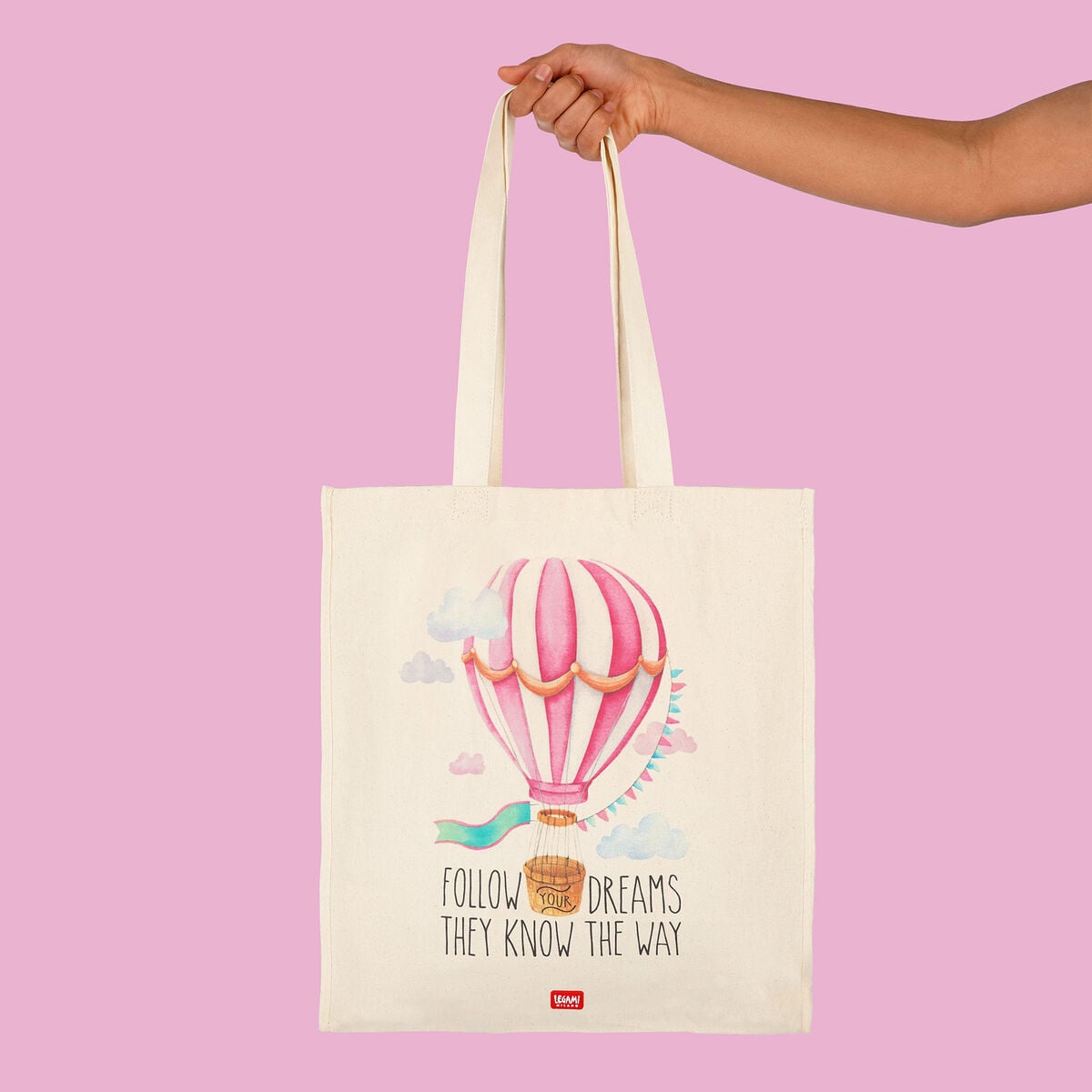 Legami - Cotton Tote Bag - Hot Air Balloon