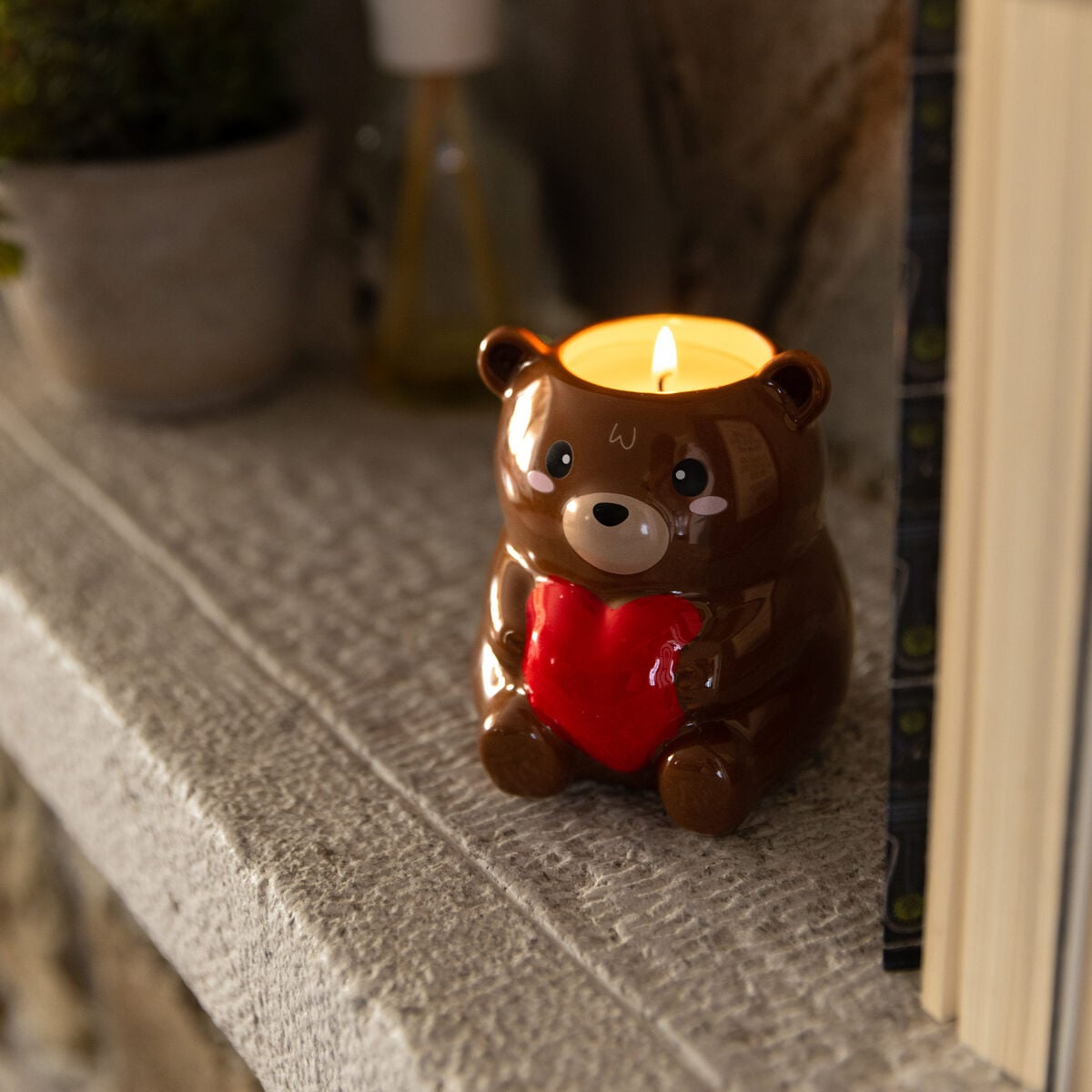 Legami - Aşk is in Air Scented Candle - Ayıcık