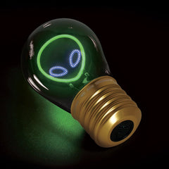 Legami - Decorative Lightbulb-Shaped Table Lamp - Alien - Bulb Fiction