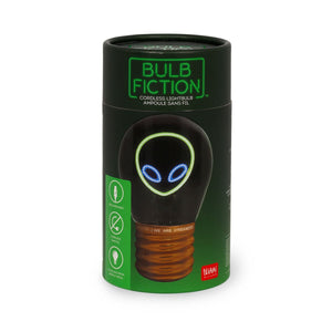 Legami - Decorative Lightbulb-Shaped Table Lamp - Alien - Bulb Fiction