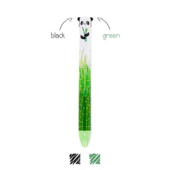 Legami - Panda Two-Colour Ballpoint Pen - Click&Clack