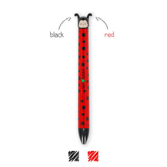 Legami - Uğurböceği Two-Colour Ballpoint Kalem - Click&Clack
