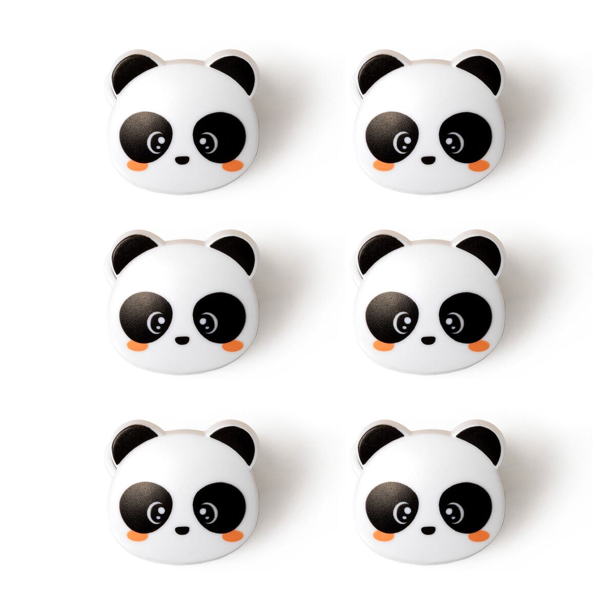 Legami - Seti 6 Çanta Clips - Panda