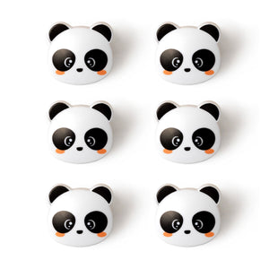 Legami - Seti 6 Çanta Clips - Panda