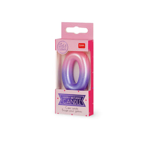 Legami - Pink Doğum Günü Cake Candle - 0 - Mutlu Doğum Günü Candle