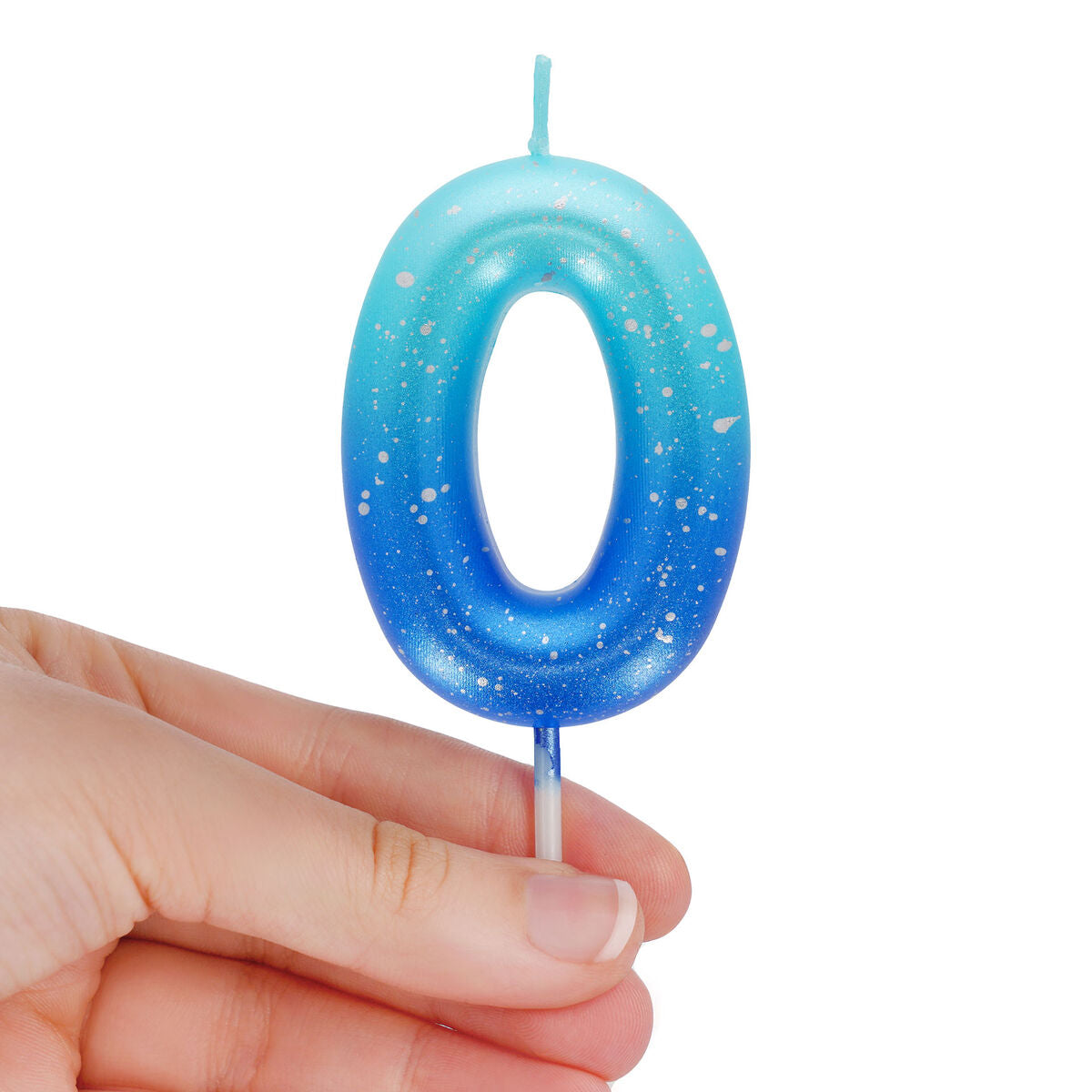 Legami - Blue Doğum Günü Cake Candle - 0 - Mutlu Doğum Günü Candle