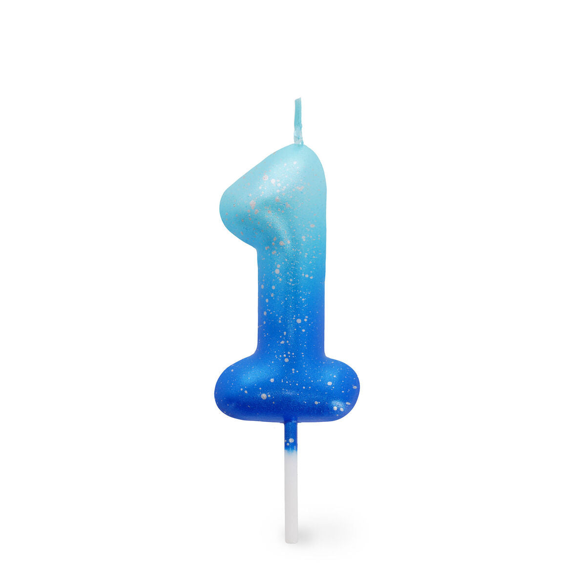Legami - Blue Doğum Günü Cake Candle - 1 - Mutlu Doğum Günü Candle