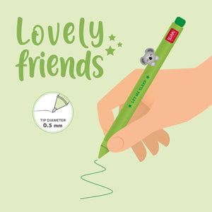Legami - Pen with "Let Me Sleep" Koala Animal Charm - Cute Friends