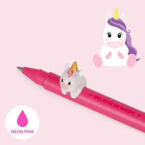 Legami - Pen "Believe in Magic" Unicorn Animal Figure - Cute Friends