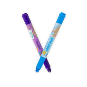 Legami - Set of 12 Twist-up Wax Crayons - Teddy Friends