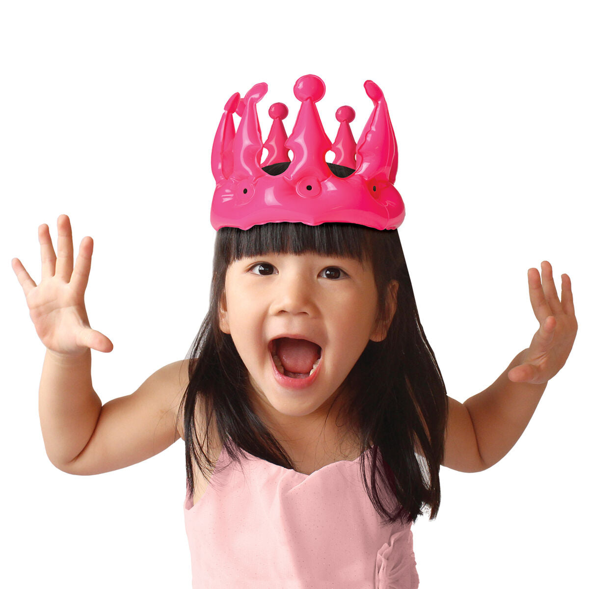Legami - Pink Inflatable Crown - Princess - Parti Princess
