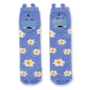 Legami - Non-Slip Hippo Socks Adults - It's a Match!