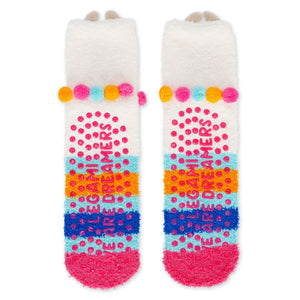Legami - Non-Slip Llama Socks Adults - It's a Match!