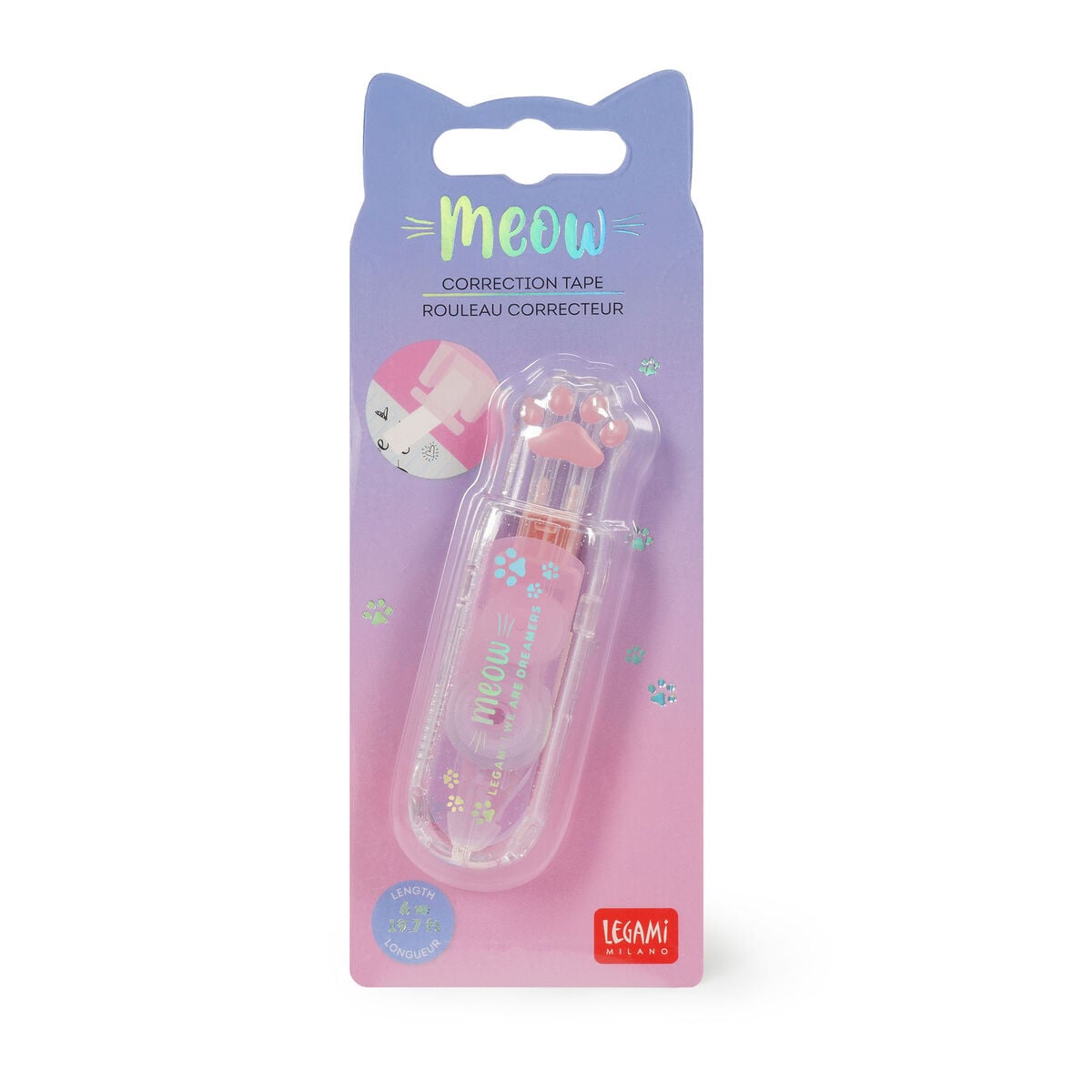 Legami - Kitty Correction Tape - Meow
