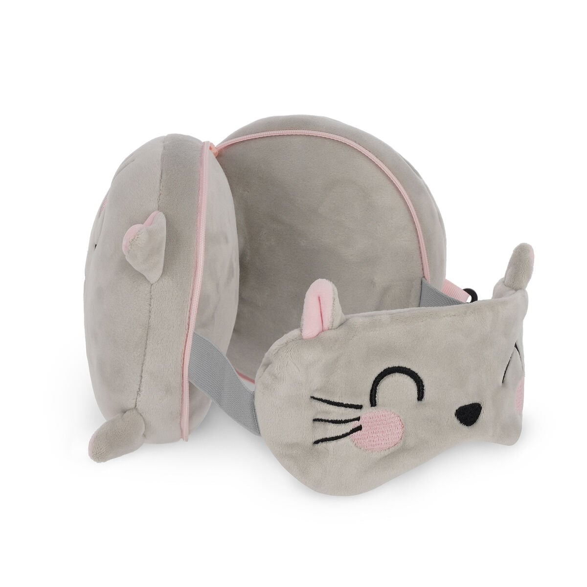 Legami - Kitty Seyahat Yastık ile Sleep Mask - My Seyahat Buddy