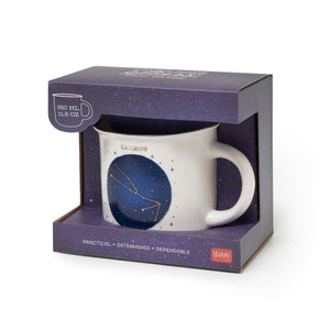 Legami - Porcelain Mug - Taurus - Count Your Lucky Stars