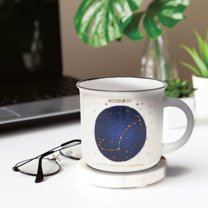 Legami - Porcelain Kupa - Scorpio - Count Your Lucky Stars