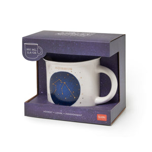 Legami - Porcelain Kupa - Aquarius - Count Your Lucky Stars