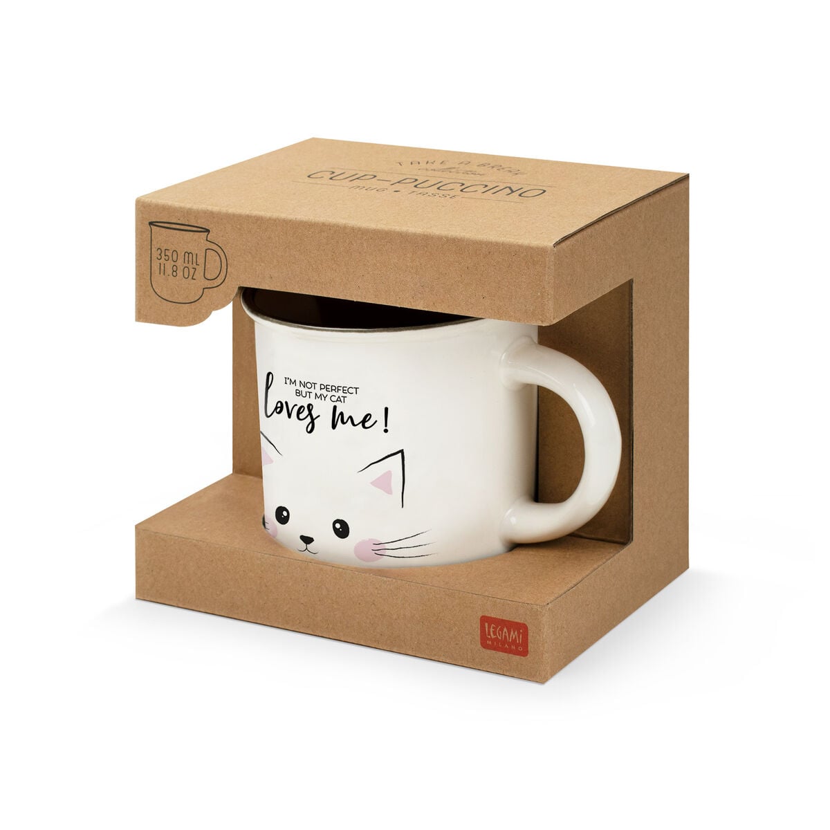 Legami - Porcelain Mug - Kitty - Cup-Puccino